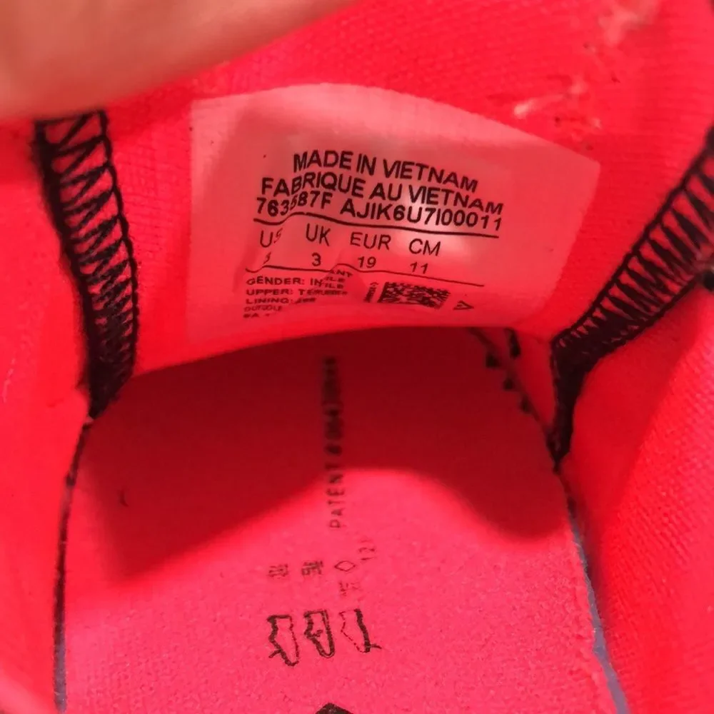 CONVERSE PRETTY STRONG INFANT SHOES‎ 3